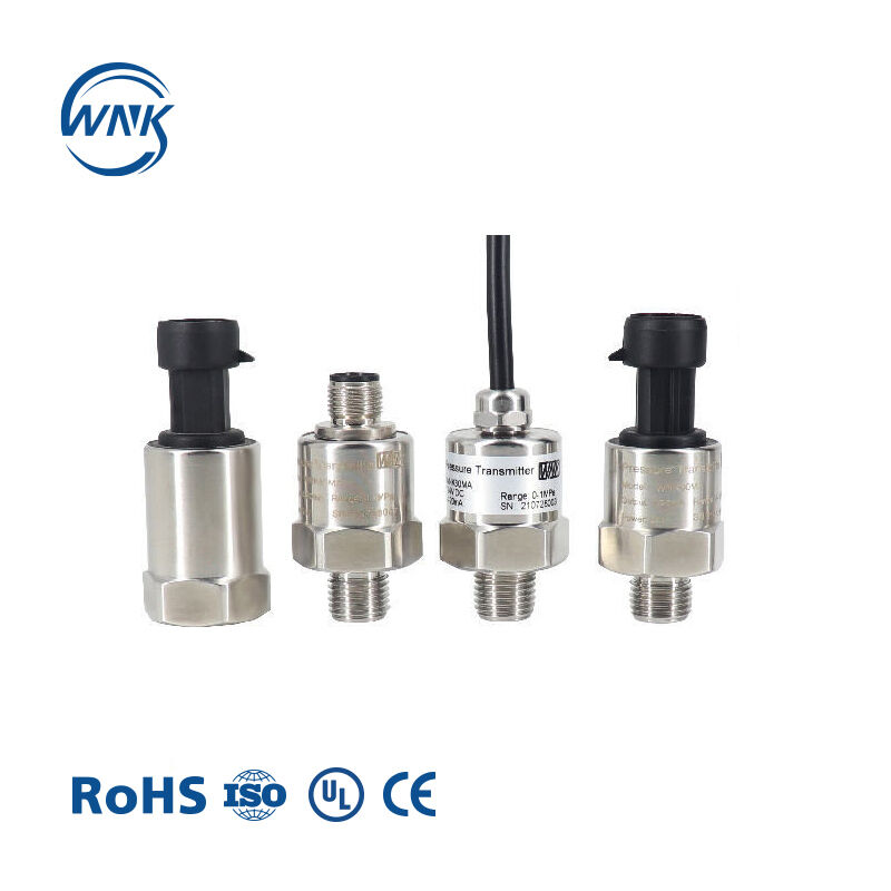 WNK81ma 電子水圧センサー 0.5-4.5V 4-20mA 出力 -1-700Bar オイル・エア・ガス CE ROHS