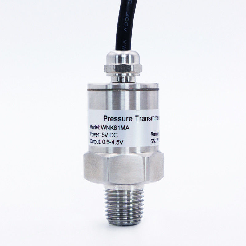 304のSS 316L給水のパイプラインのための5つのPsi圧力センサー12VDC