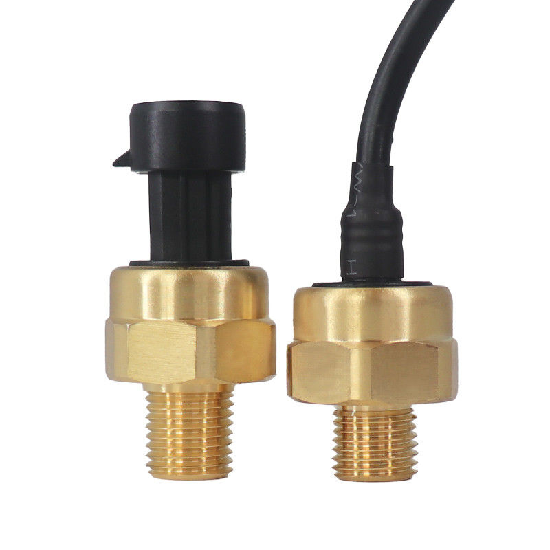 Hvacの空気ガス0.5V 4.5Vのための真鍮の収容の電子水圧センサー