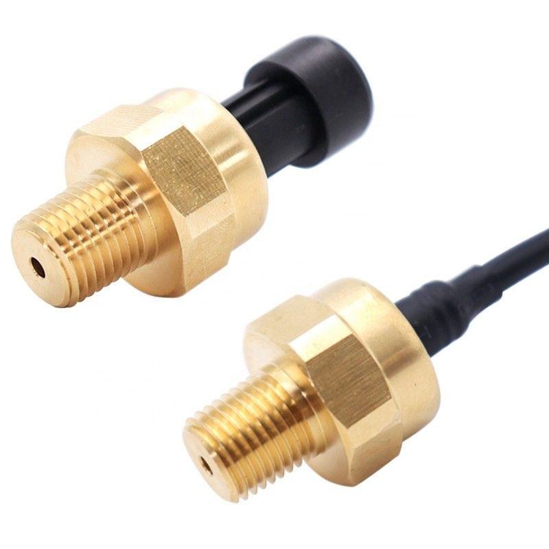空気ガス0.5-4.5VのためのG1/4 NPT 1/4の水圧センサーの真鍮ハウジング