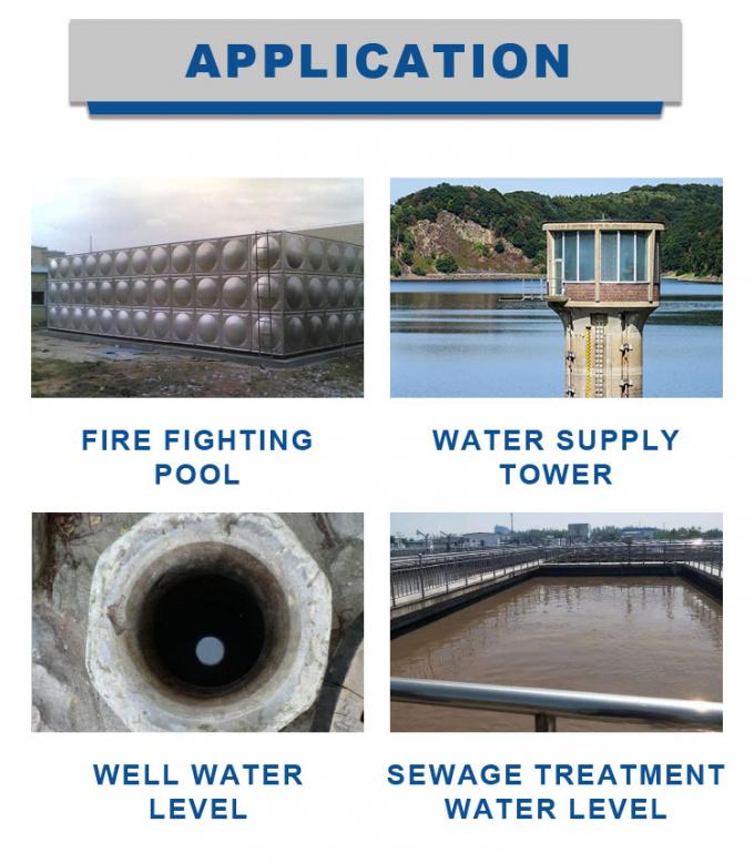 4-20mA浸水許容の液体の水平な送信機/流体静力学の水位センサー