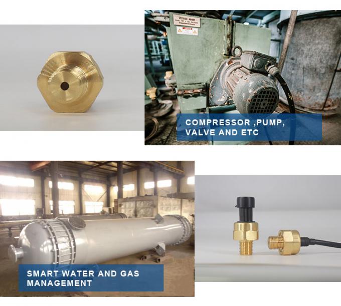 安価空気ガス水のための真鍮の陶磁器の容量性0.5-4.5V圧力センサーの送信機