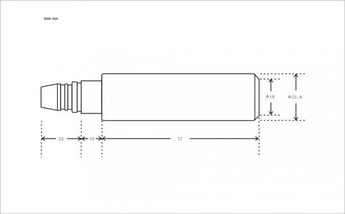 液体水のための4-20mA 0-200mのステンレス鋼の浸水許容の水平なセンサー