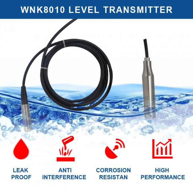 4-20mAオイル水のための浸水許容の液体の水平な送信機センサー