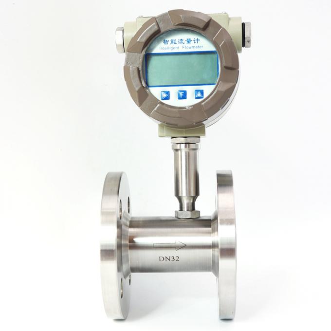IP65/68 WNK 4-20mA高精度な液体水タービン タイプ流れメートル